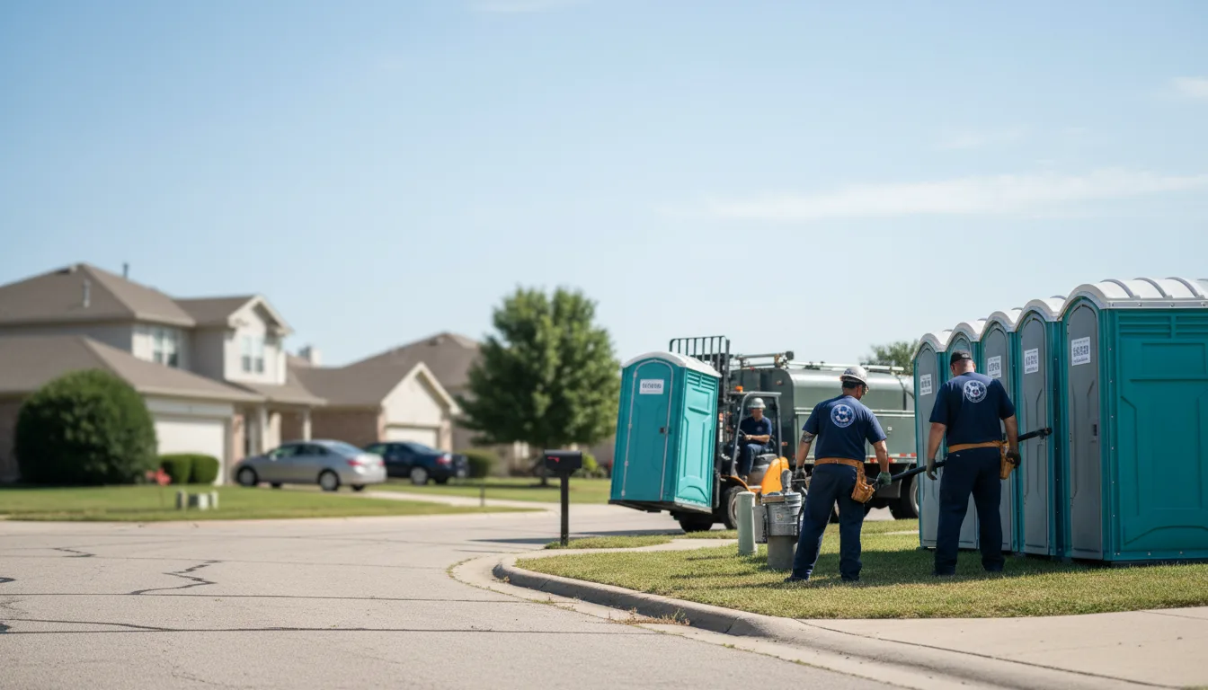 Porta Potty Rental in Hoisington, KS near me